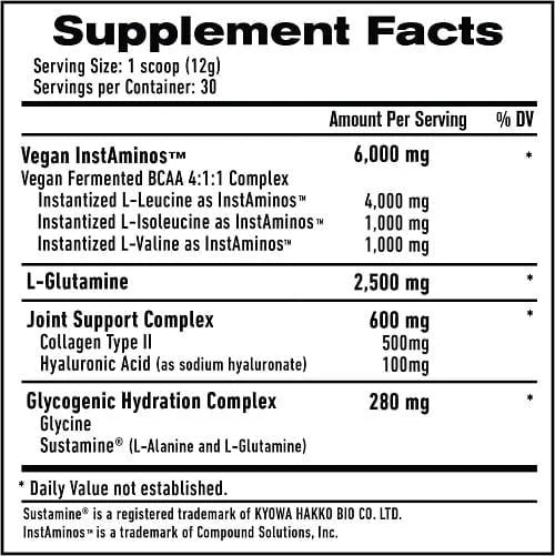 1UP Nutrition BCAA Glutamine & Joint Support