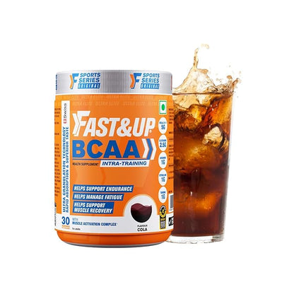 FAST&UP BCAA Watermelon Flavour Advanced BCAA Supplement with Glutamine, Citrulline, L-Arginine & Taurine