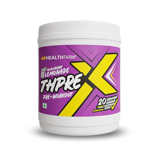Healthfarm Thpre X Pre Workout Powder | Sports Nutrition Supplement for Men & Women