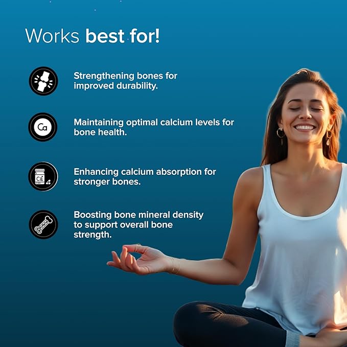 GNC Calcium Plus 1000mg with Magnesium and Vitamin D3 | 60 Tablets