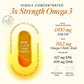 Wellbeing Nutrition Slow 3x Strength Omega 3 Fish Oil Capsules