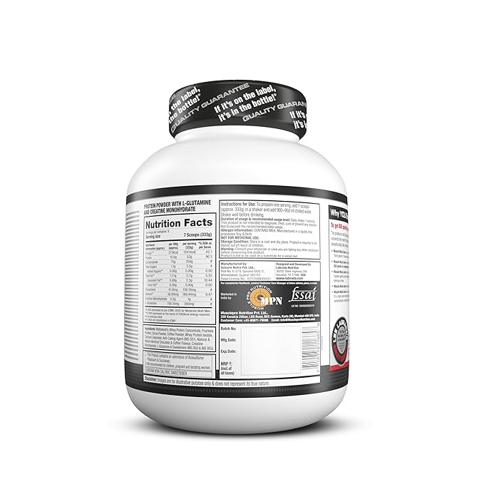 Labrada Muscle Mass Gainer Powder for Adults Post-Workout