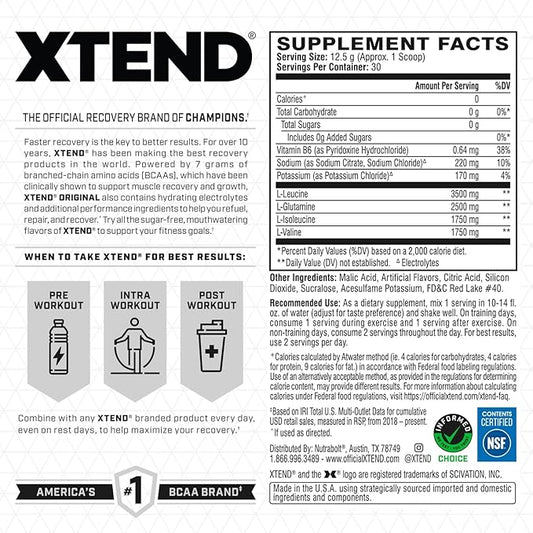 Xtend Scivation Bcaas Powder For Adults