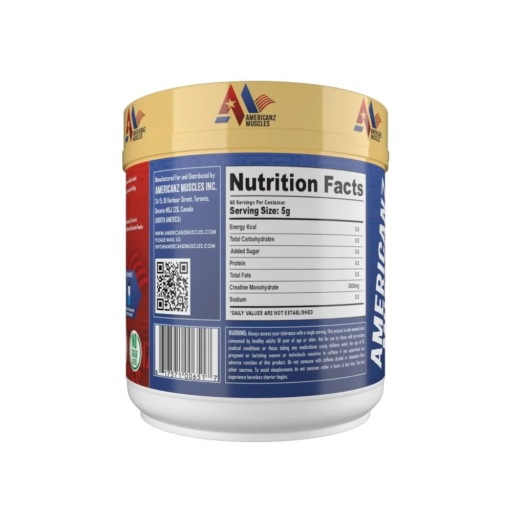 Americanz Muscles Creatine Monohydrate