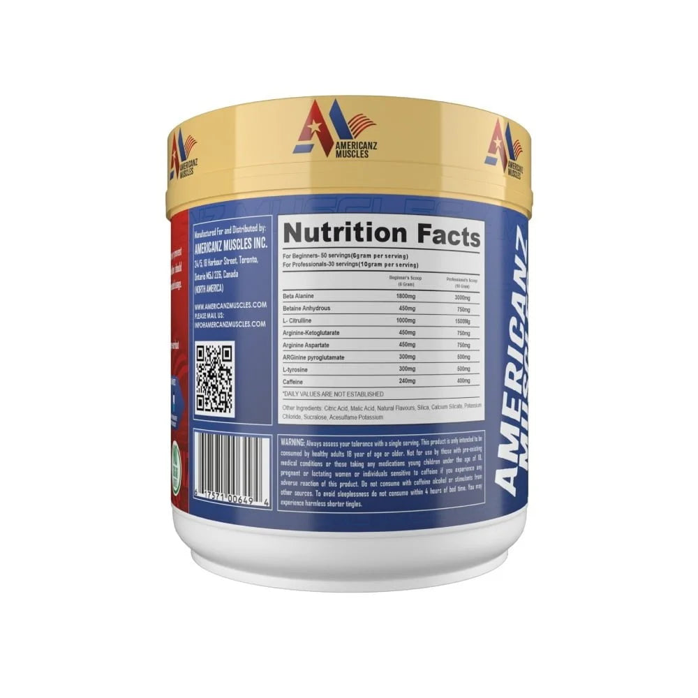 Americanz Muscles Super Human Pre-Workout