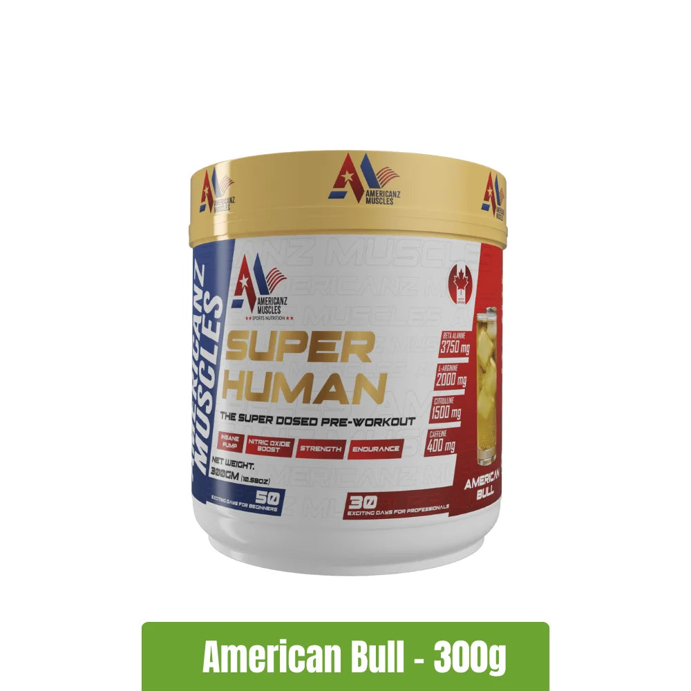 Americanz Muscles Super Human Pre-Workout