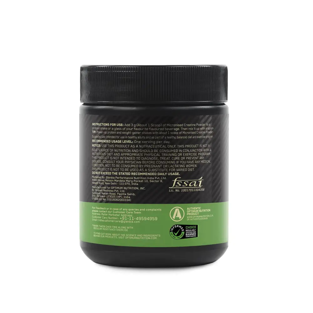 Optimium Powder Optimum Nutrition Creatine Powder – OG Energy
