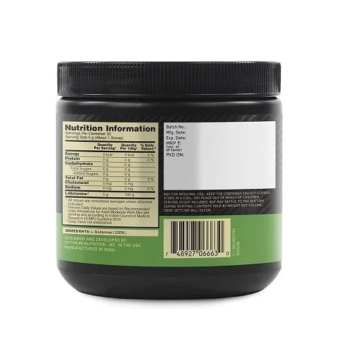 Optimum Nutrition Glutamine Powder