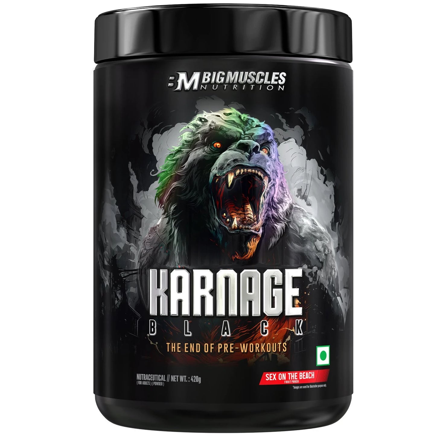 Bigmuscles Nutrition Karnage Black