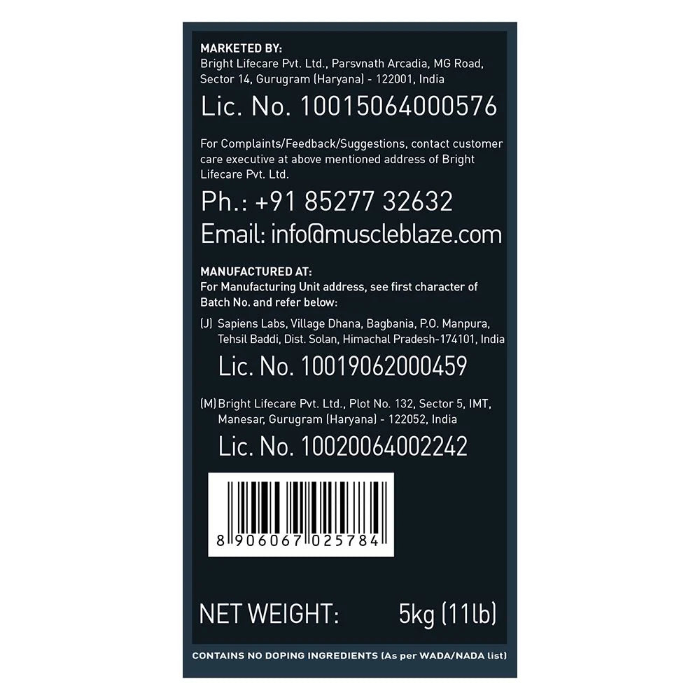 MuscleBlaze Super Gainer XXL Weight Gainer